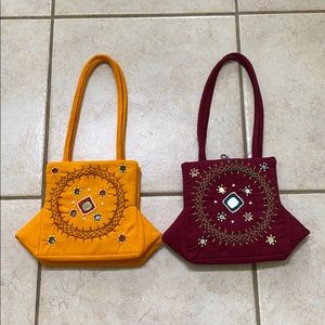 Traditional Indian mini purses